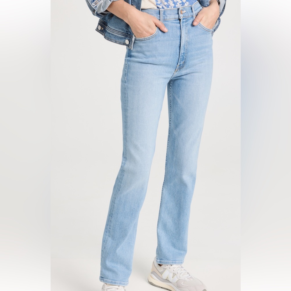 Mother light denim jeans